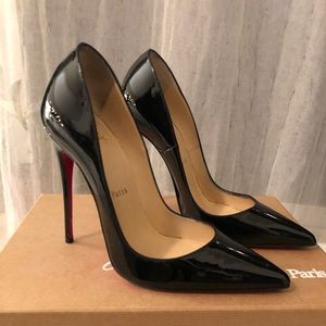 Christian Louboutin So Kate Patent Black size 36